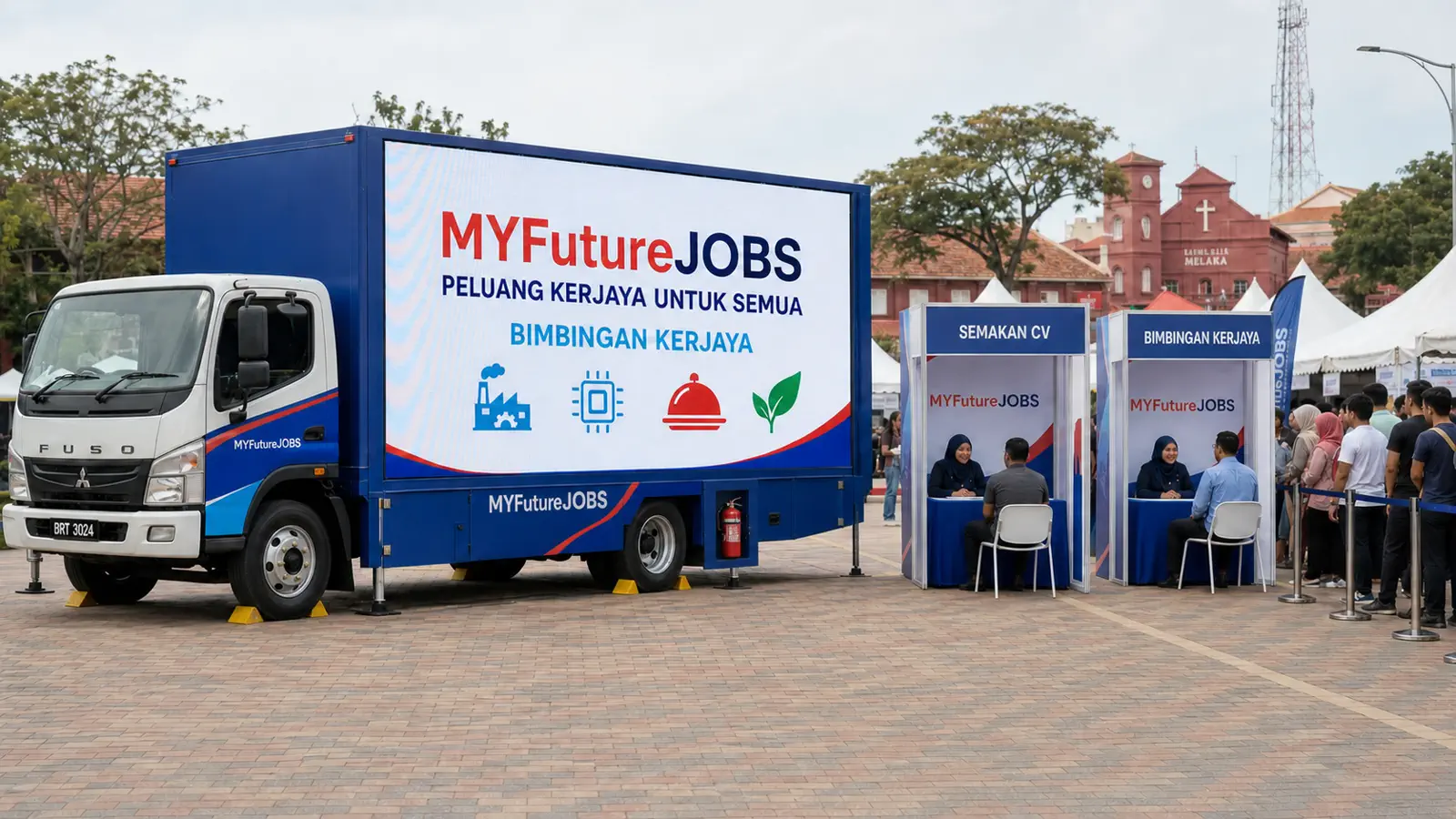Entertainment Multi-Stop Roadshow activation format with a complete LED truck view
