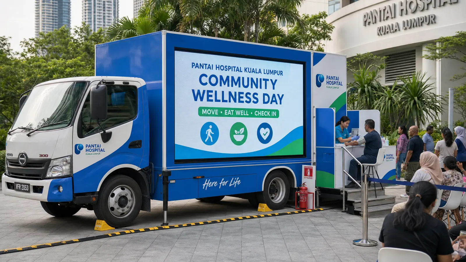 Tourism & Destination Multi-Stop Roadshow activation format with a complete LED truck view